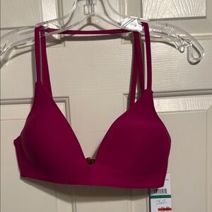 Vince Camuto Swim Bikini Top Raspberry - L